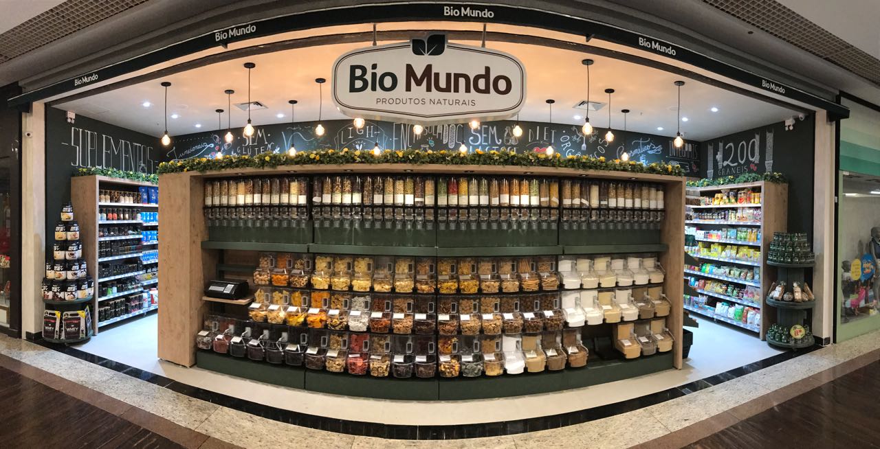 As lojas Bio Mundo têm mais de 600 variedades de produtos a granel (Foto: Divulgação)