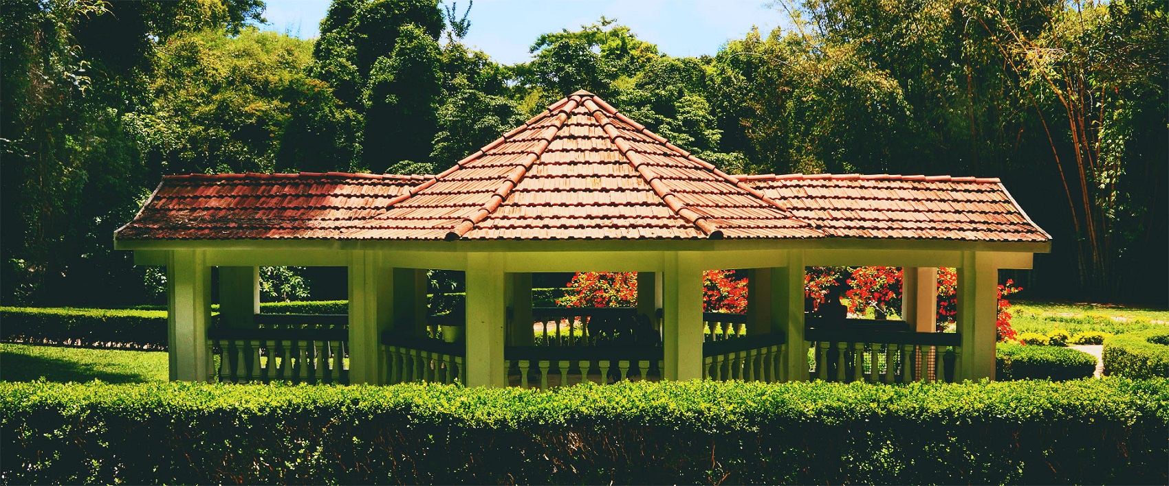 Uma das fontes do Parque das Águas, em São Lourenço (Foto: Divulgação / Nestlé)