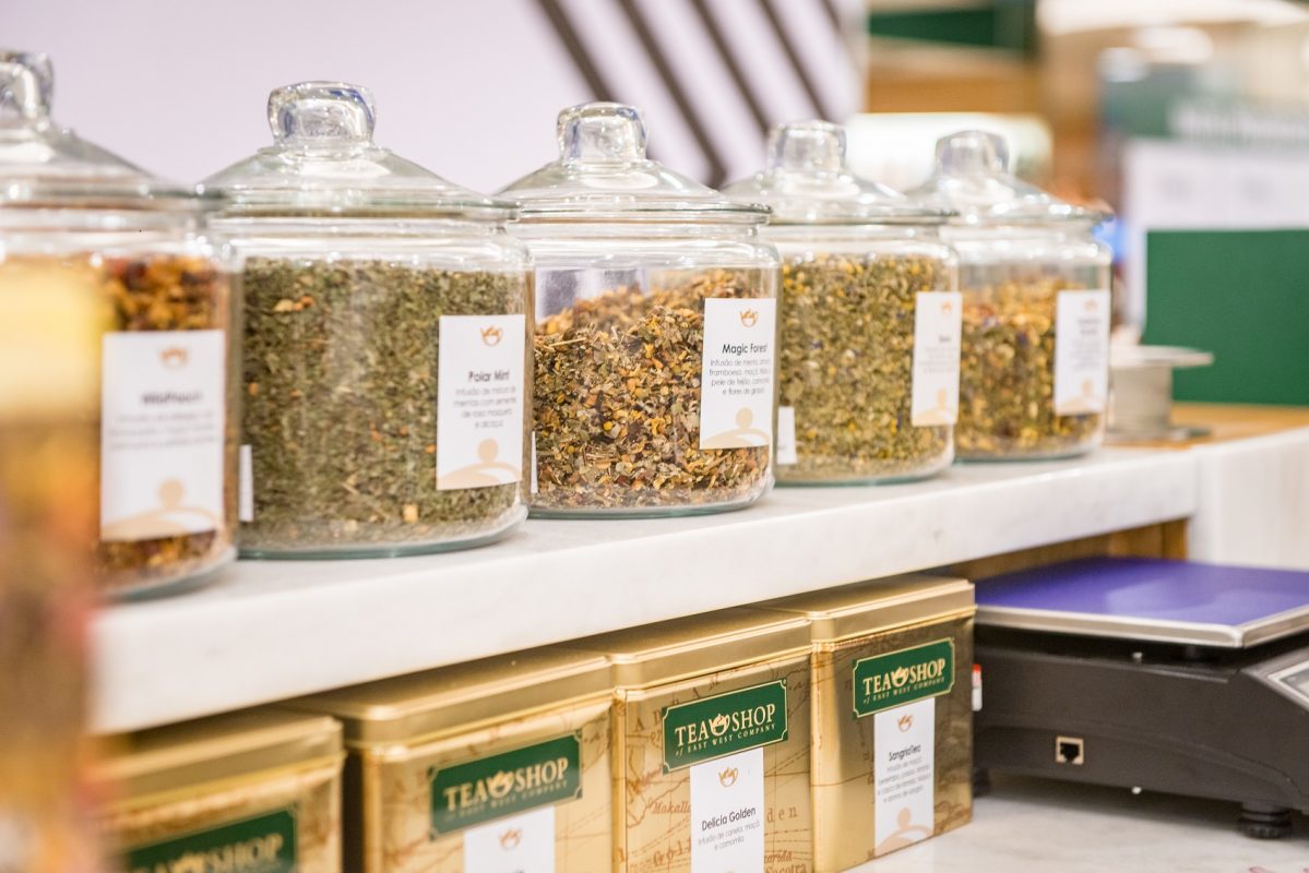 Tea shop: chá a granel (Foto: Divulgação)
