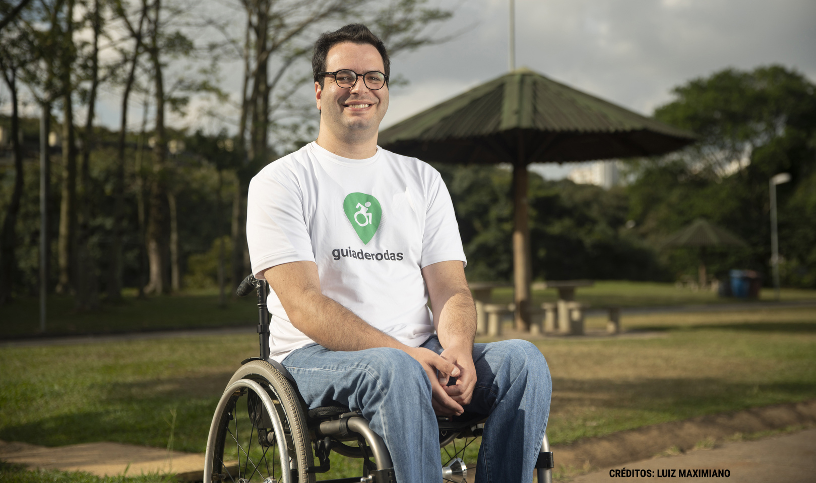 Criador do Guia de Rodas, Bruno Mahfuz conta que muitos dos avaliadores não são cadeirantes (Foto divulgação)
