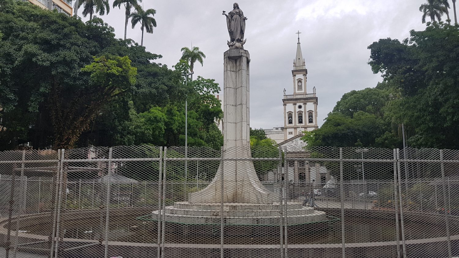 Largo do Machado: lá havia a Lagoa Carioca (Foto Oscar Valporto)