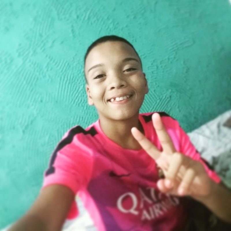 Foto: Arquivo pessoal Marcus Vinícius estava no sétimo ano da Escola Estadual Vicente Mariano, na Maré. Foto: Arquivo pessoal