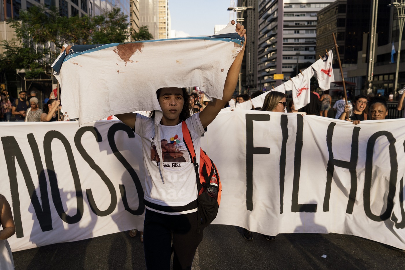 Foto: Daniel Arroyo Bruna Silva: "O Estado mata criança porque acha que eles não estudam". Foto: Daniel Arroyo