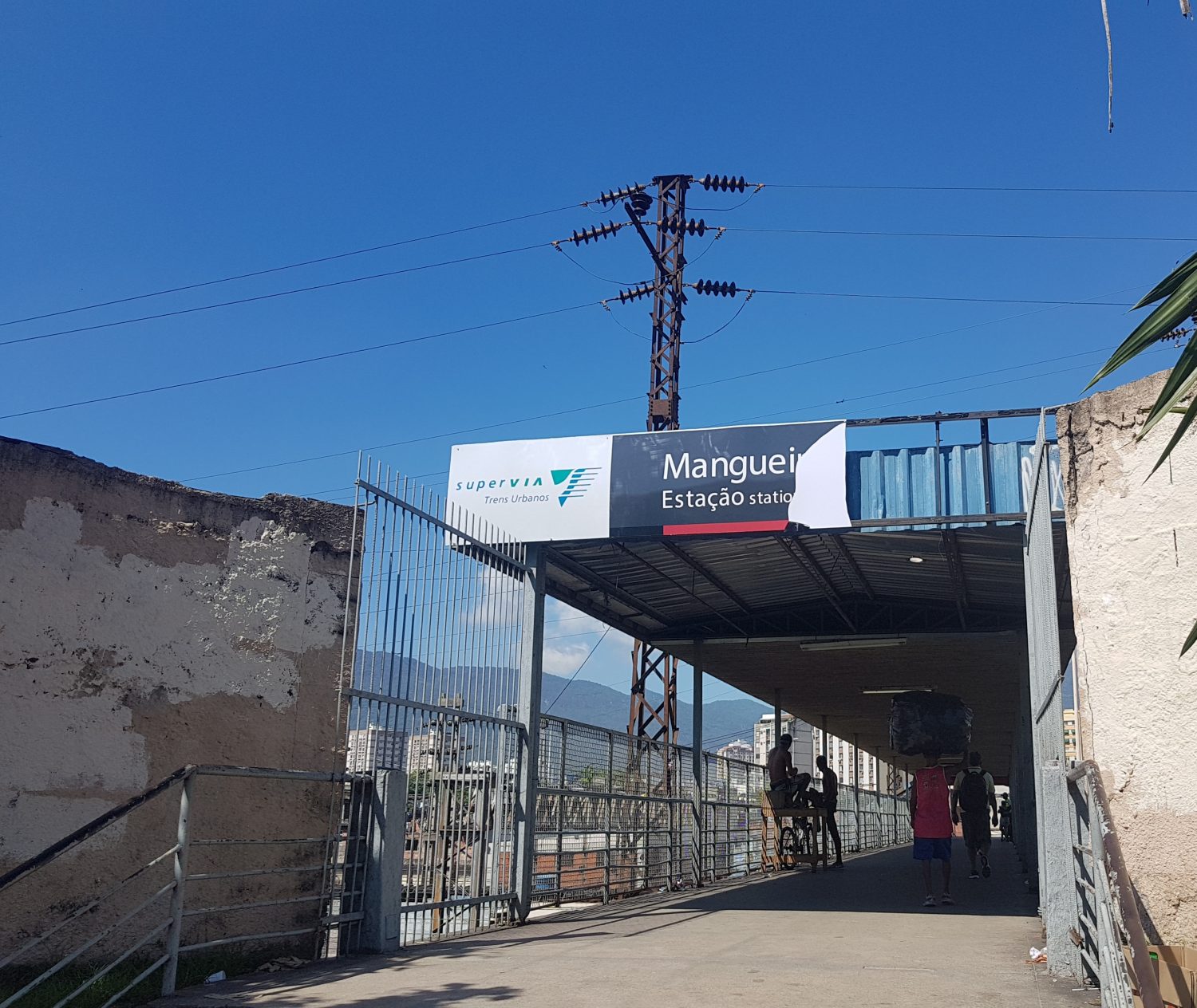 Entrada da antiga Estação Primeira - hoje a quarta do ramal Deodoro (Foto: Oscar Valporto)