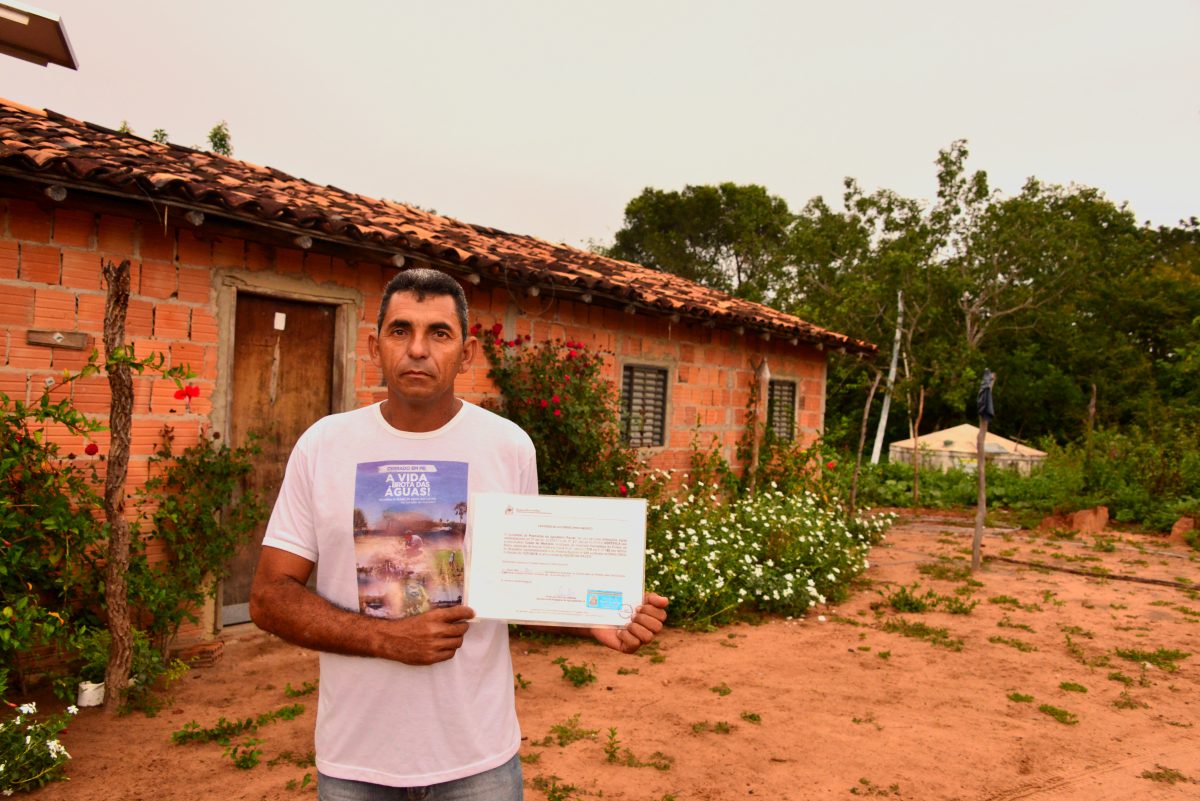 Antonio, líder da comunidade de Capão do Modesto. Foto de Mirian Fichtner
