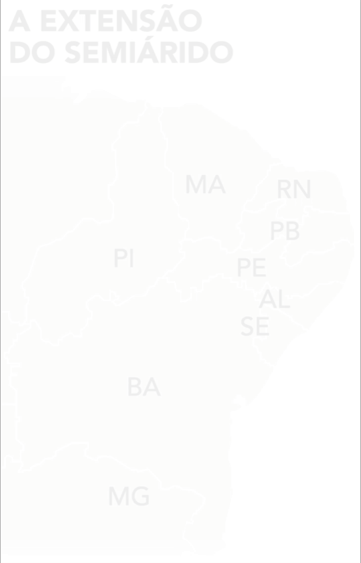 Nova configuracao do semiarido. Arte de Fernando Alvarus