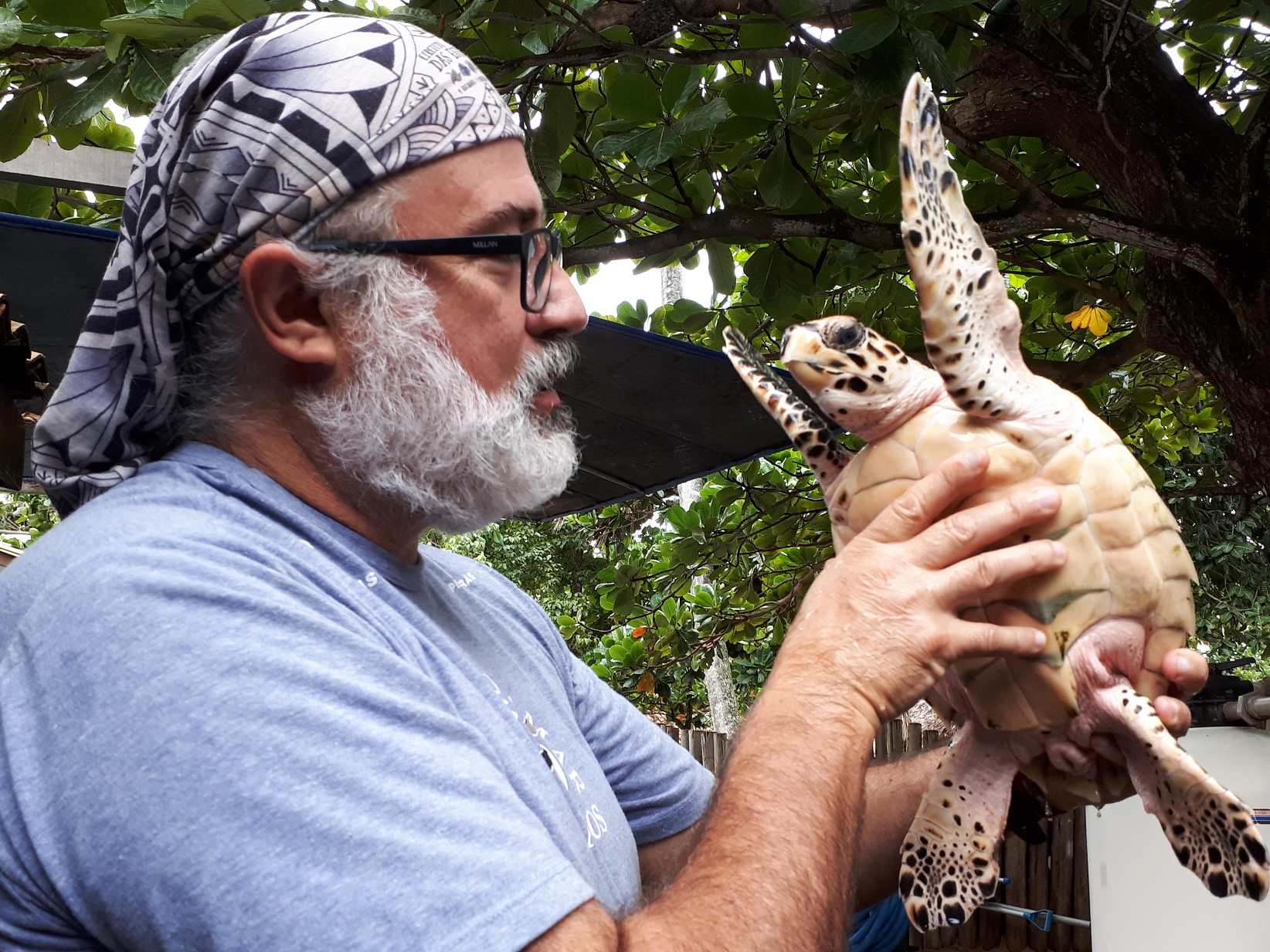 Paulo Lara, coordenador de Conservação do Tamar, acredita que o projeto foi fundamental na atualização da legislação. Foto Fundação Pró-Tamar