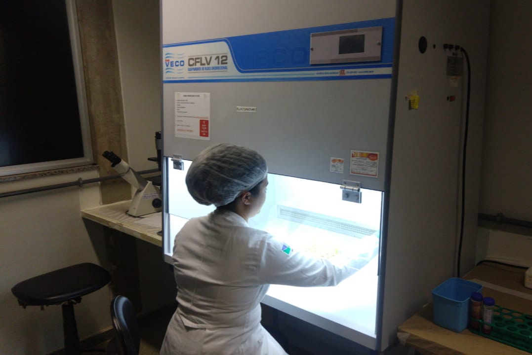 Foto Divulgação Laboratório da UnB na pesquisa que usa nanotecnologia para arrefecer efeitos da quimioterapia: coordenador João Paulo Longo acredita que caminho da ciência é gerar receita (Foto: Divulgação)