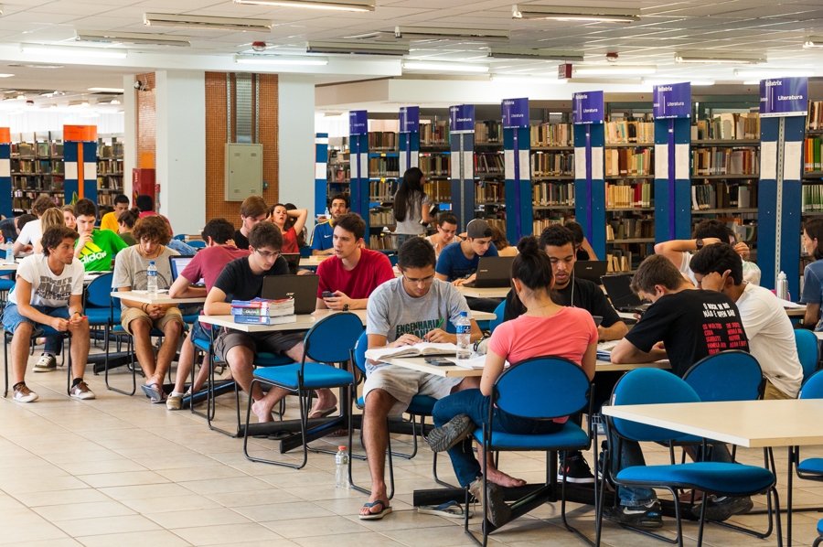 Foto Henrique Almeida/Divulgação A Federal de Santa Catarina tem quase cinquenta mil estudantes. Foto Henrique Almeida/Divulgação