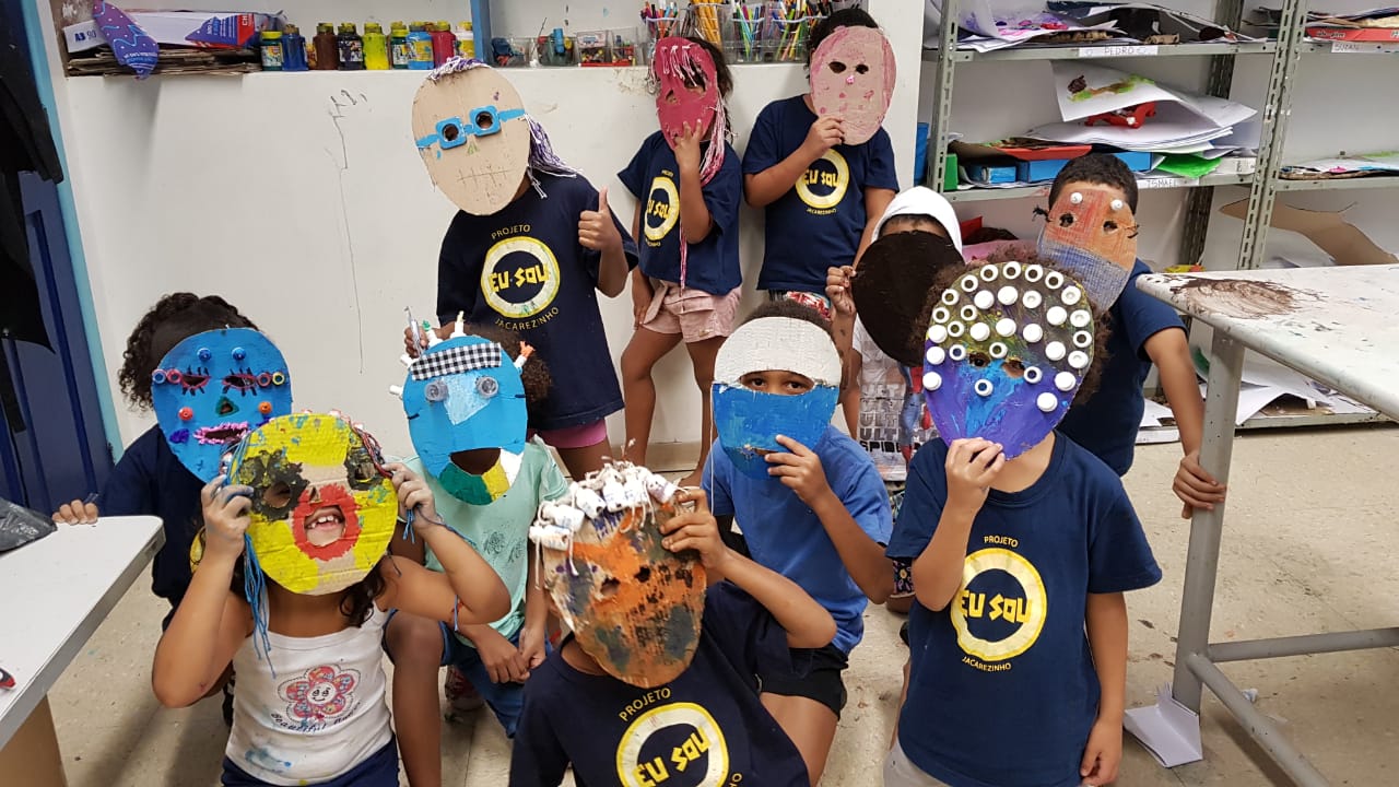 Foto de Divulgação ONG Arte-Educação. Foto de Divulgação