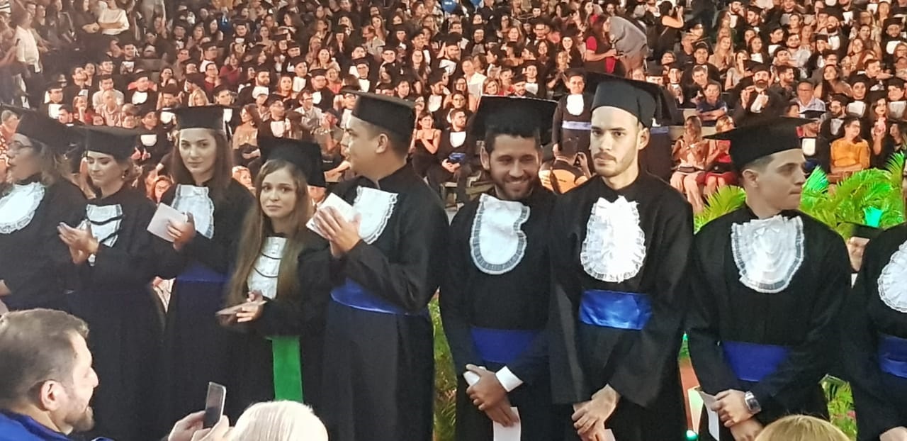Foto Divulgação A primeira turma de alunos formados no curso de graduação em Economia Ecológica da UFC. Foto Divulgação