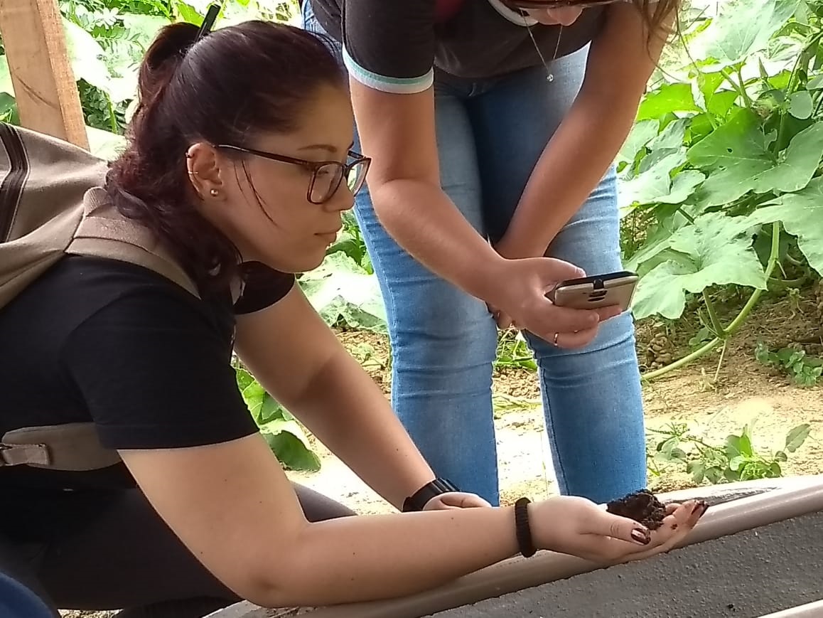 A partir do segundo semestre, os estudantes seguem para o campo e colocam em prática as teorias aprendidas em sala de aula. Foto Arquivo Pessoal