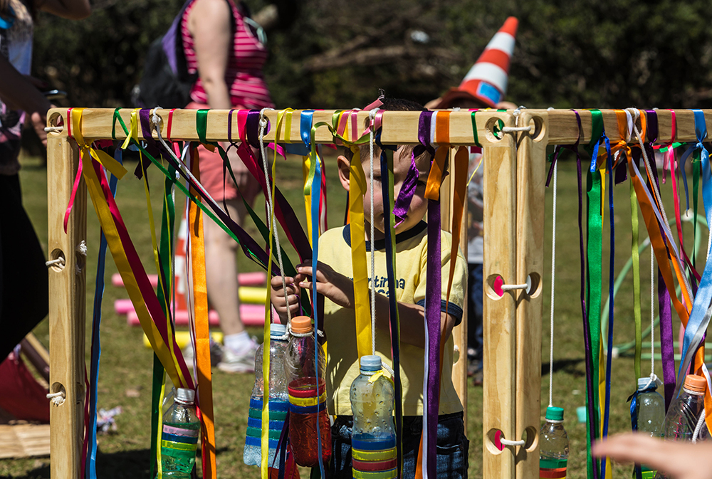 Crianças na 2ª edição da Virada Sustentável: programação infantil em 2019 inclui contadores de histórias, oficinas, espetáculos de música e teatro e brincadeiras (Foto: Divulgação)