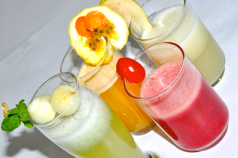 Sucos com kefir e frutas do Recôncavo: receitas desenvolvidas pelos universitários em parceria com a comunidade (Foto: Ivan Americano/Divulgação Kefir do Recôncavo)