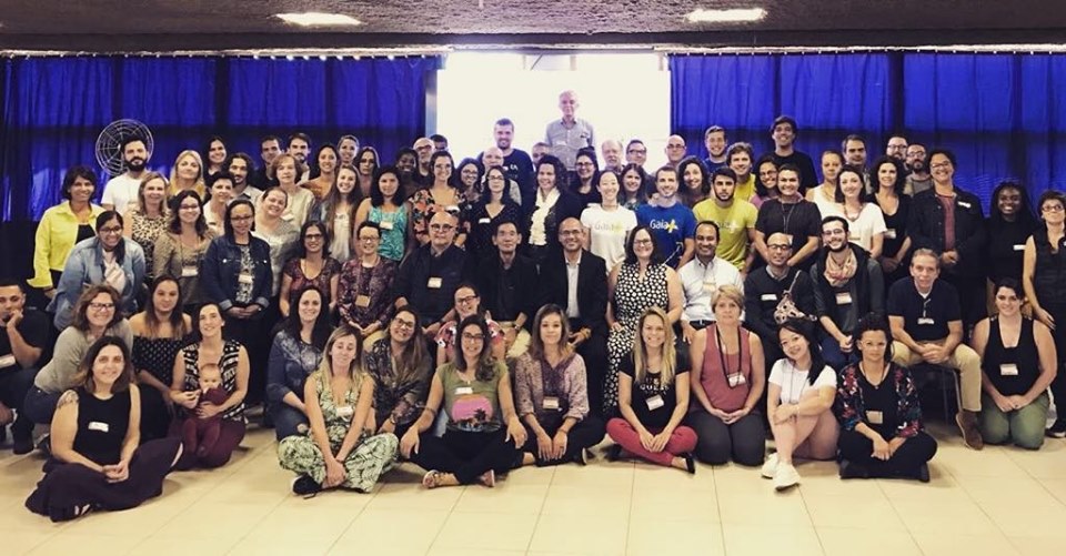 Cerca de 80 professores de todo o país participaram do workshop no Colégio Sidharta, em Cotia (SP): método para ajudar os alunos a cultivar caráter e discernimento ético (Foto Divulgação)
