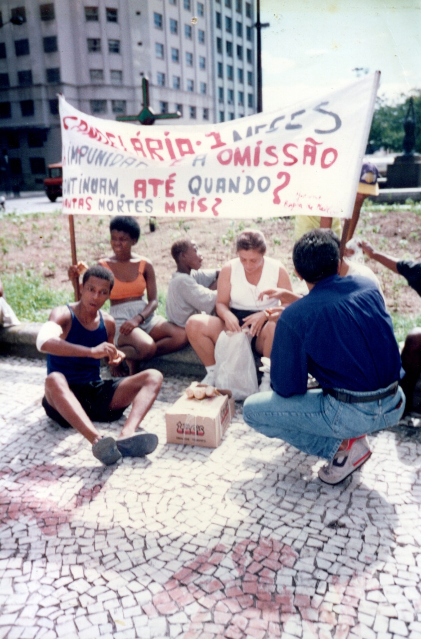 Foto de Divulgação Sobreviventes da Candelária. Foto de Divulgação