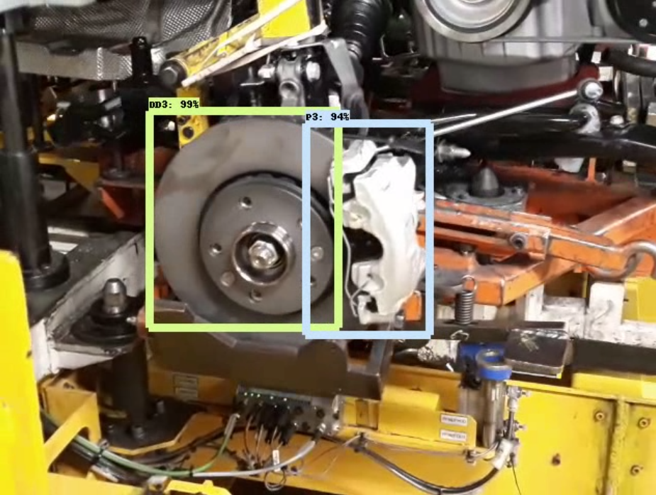Disco de carro Renault utilizado em teste de programa para detectar defeitos: programa de inteligência artificial da UTFPR (Foto: Divulgação)