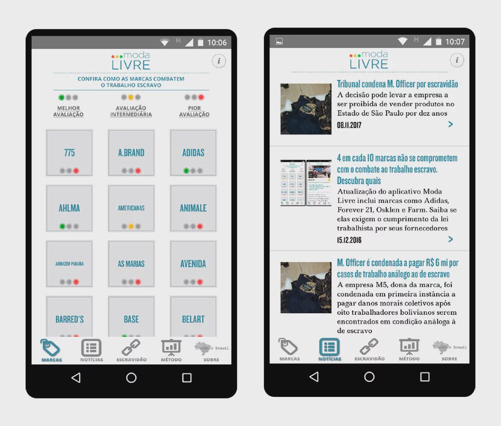 O app Moda Livre - Foto: Divulgação