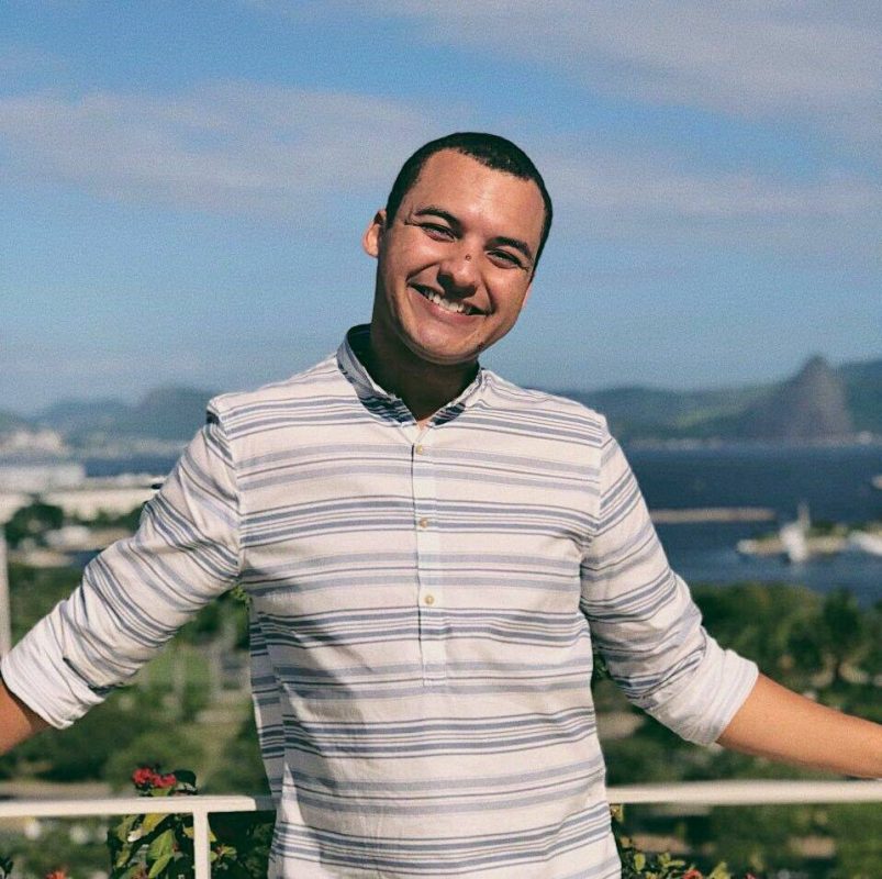 O universitário Matthews Mathias: um ano afastado da Igreja até encontrar a Diversidade Católica (Foto: Arquivo Pessoal)