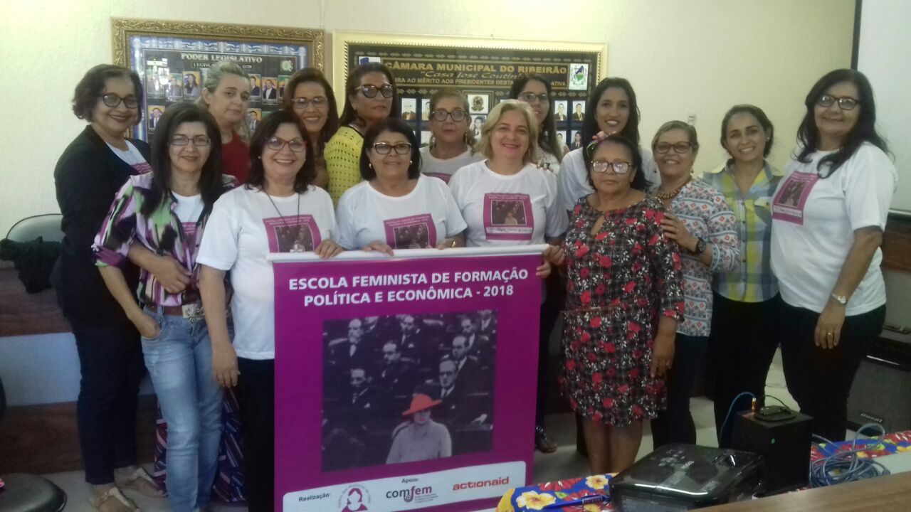 Escola Feminista do Centro das Mulheres do Cabo, em Pernambuco
