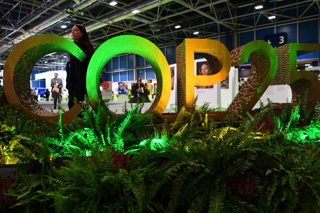 Delegação na COP25. Foto deGabriel Bouys/ AFP