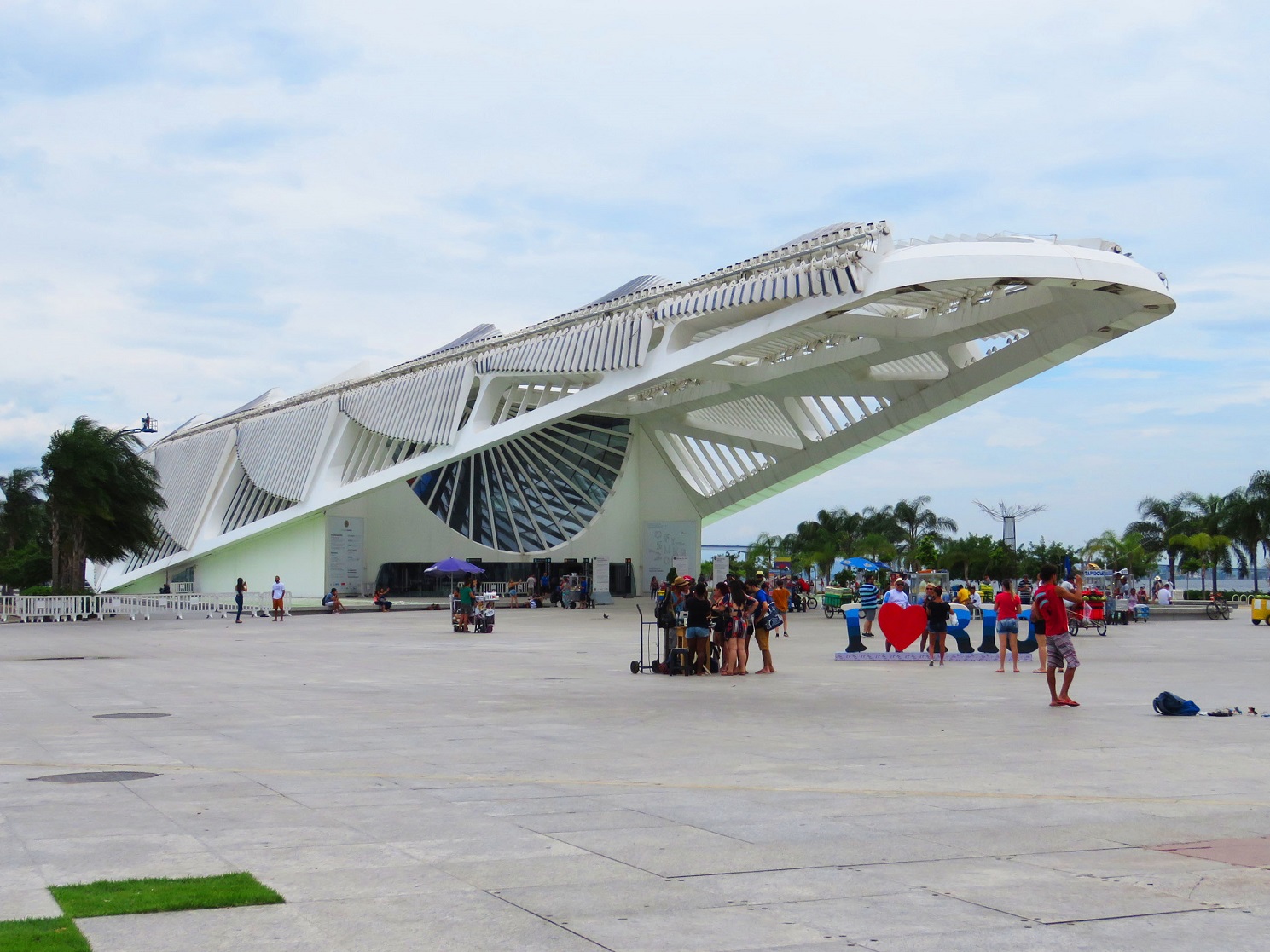 Foto Júlia Rabello Com apenas três anos de existência, o Museu do Amanhã, no Centro, é um dos que mais arrecada na cidade. Seu orçamento gira em torno de R$ 30 milhões. Foto Júlia Rabello