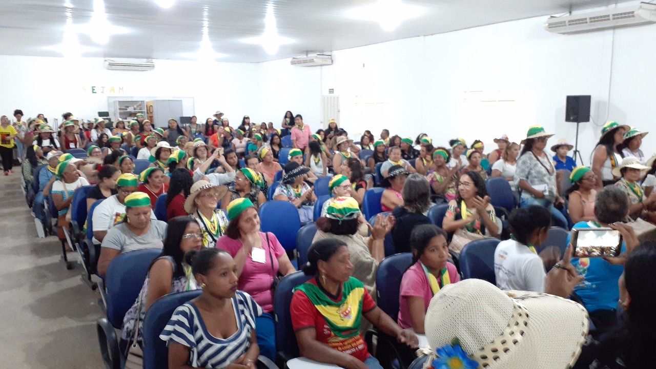 Foto Téo Miranda Delegação de Mato Grosso em Brasília para a Marcha das Margaridas (Foto: Téo Miranda)