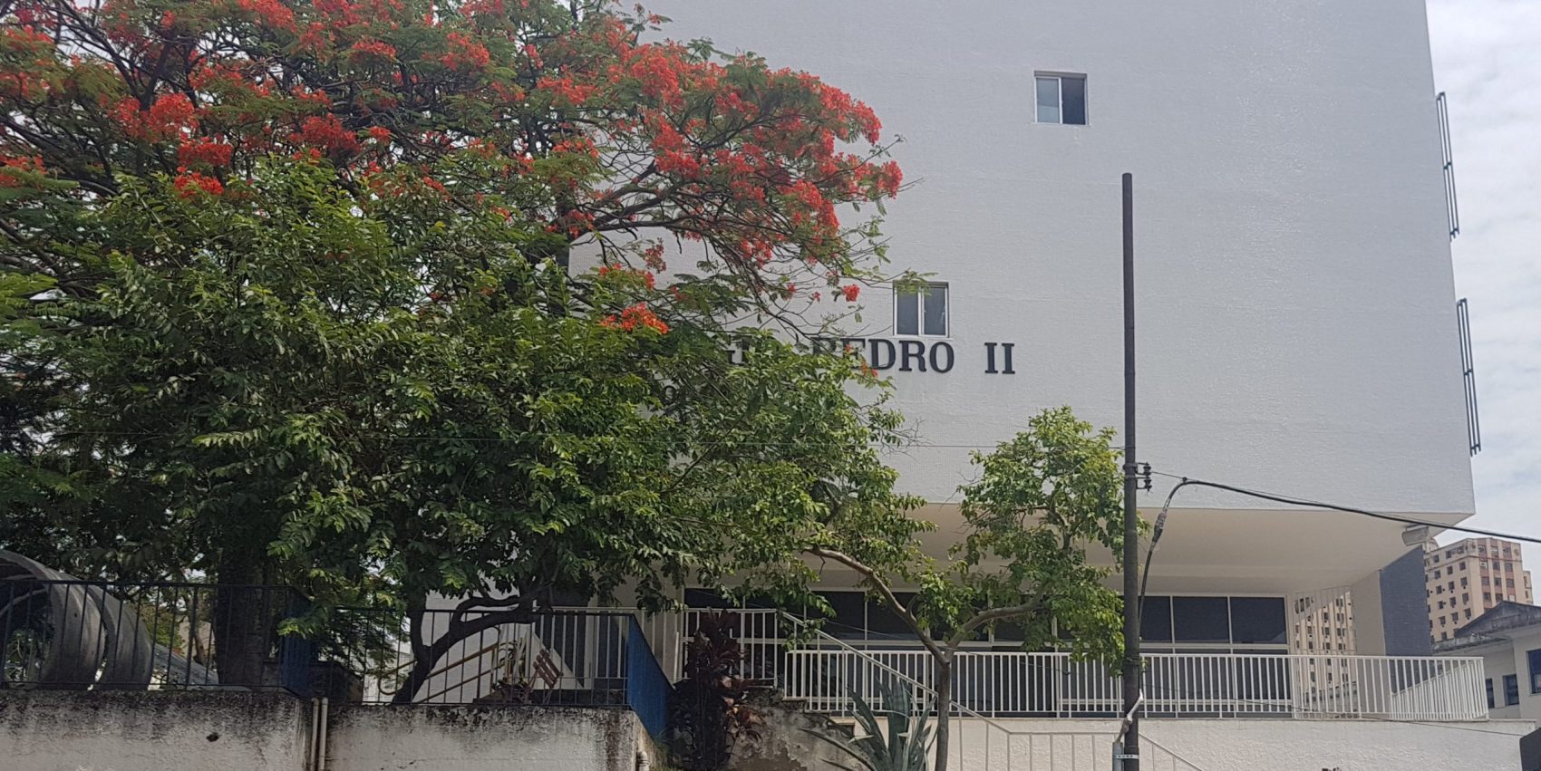 O campus São Cristóvão do Colégio Pedro II: antigo internato (Foto: Oscar Valporto)