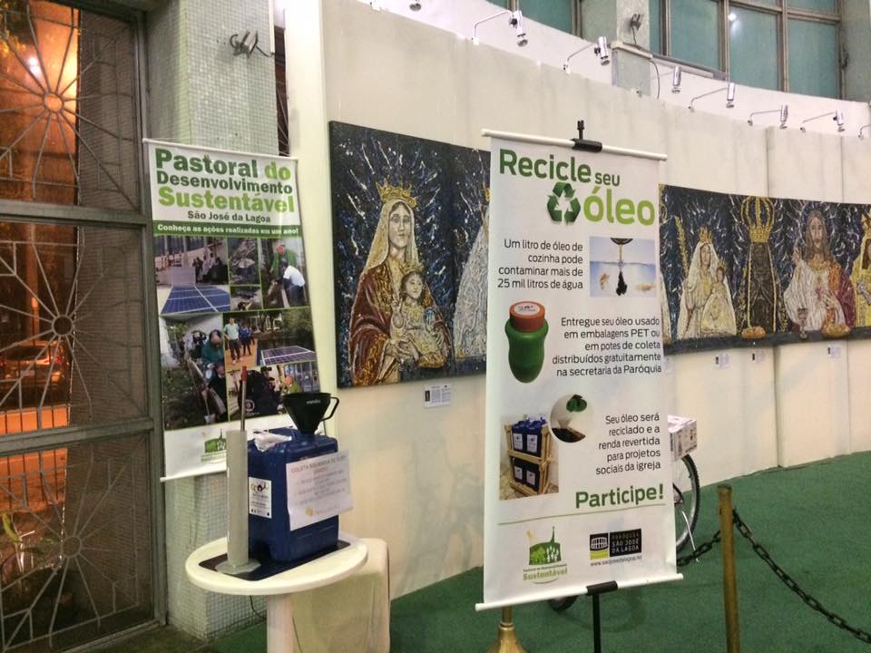 reciclagem oleo igreja são josé