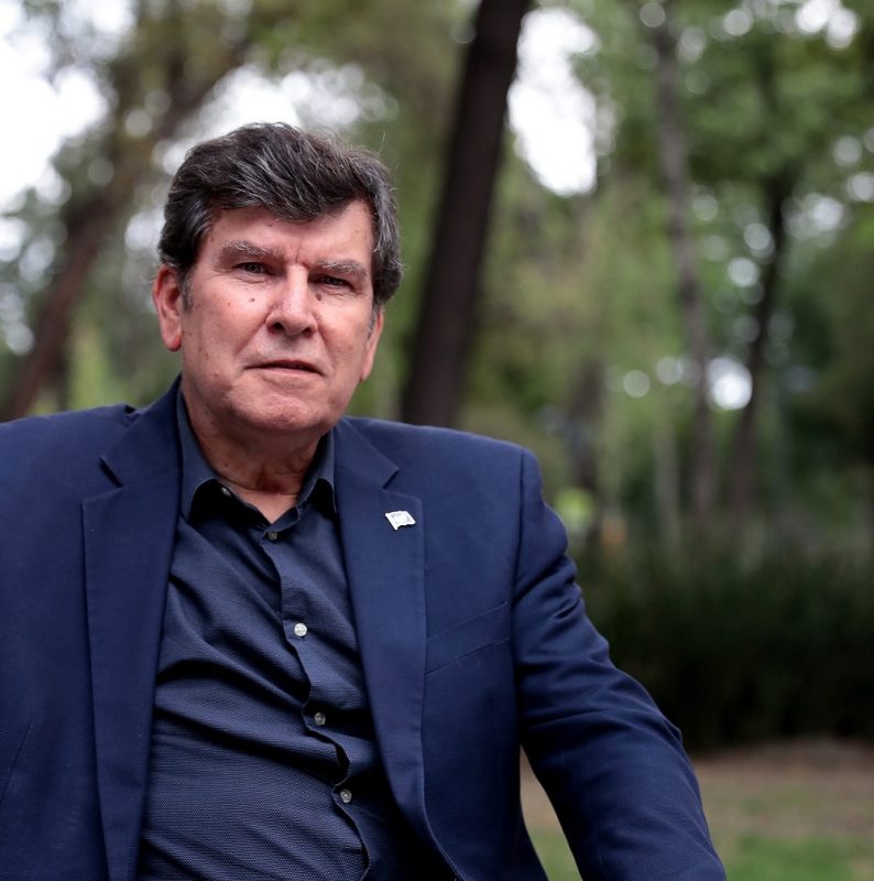 Esteban Caballero,, cientista político. Foto Arquivo Pessoal