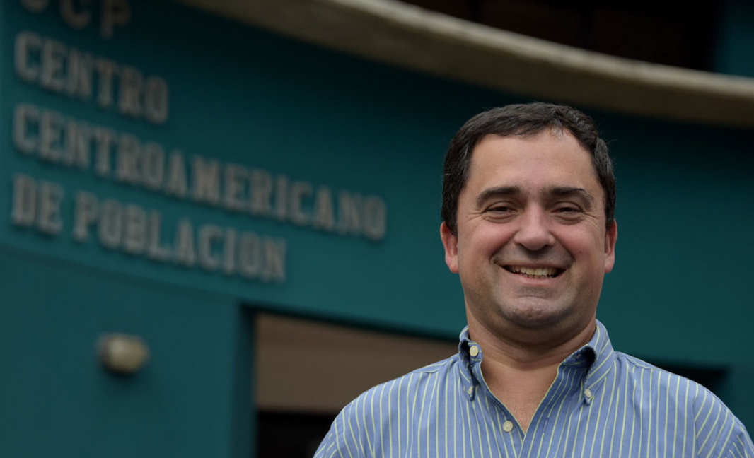 Gilbert Brenes, demógrafo costarricense. Foto Arquivo Pessoal