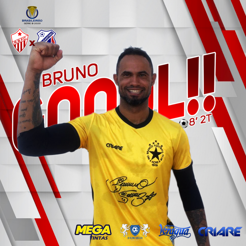 Foto Divulgação Bruno se transformou no principal garoto de propaganda do clube do Acre. Foto Divulgação