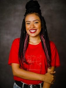 Bia Caminha: vereadora mais jovem da história de Belém. Reprodução do Instagram