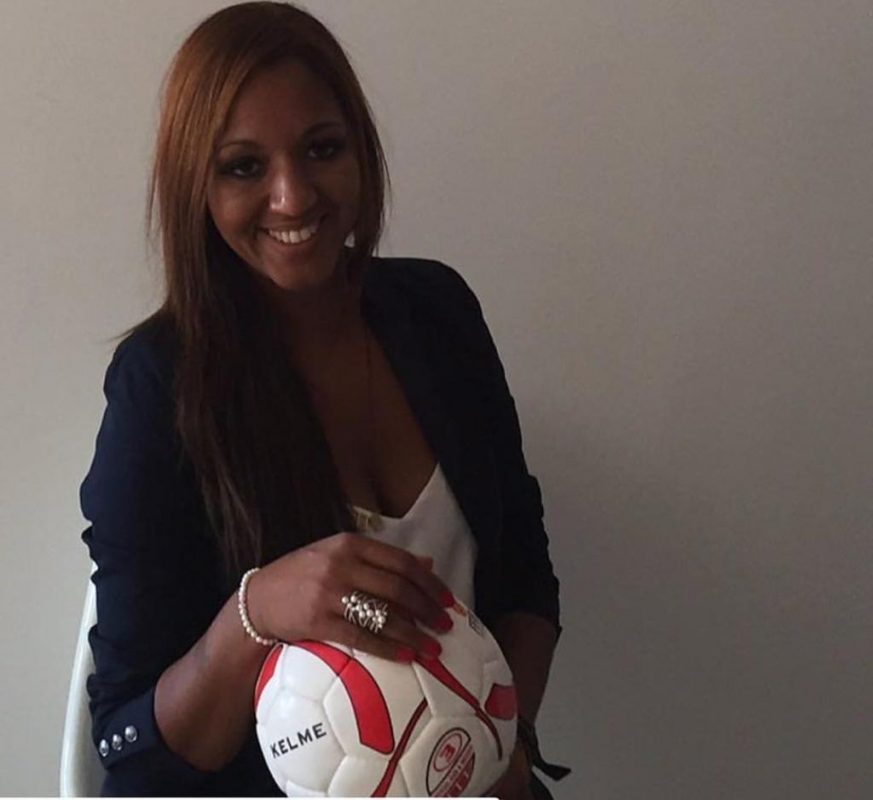 A brasileira Tatiana Ferreira, uma das criadoras da Associação Deporte para La Igualdad. Foto Arquivo Pessoal