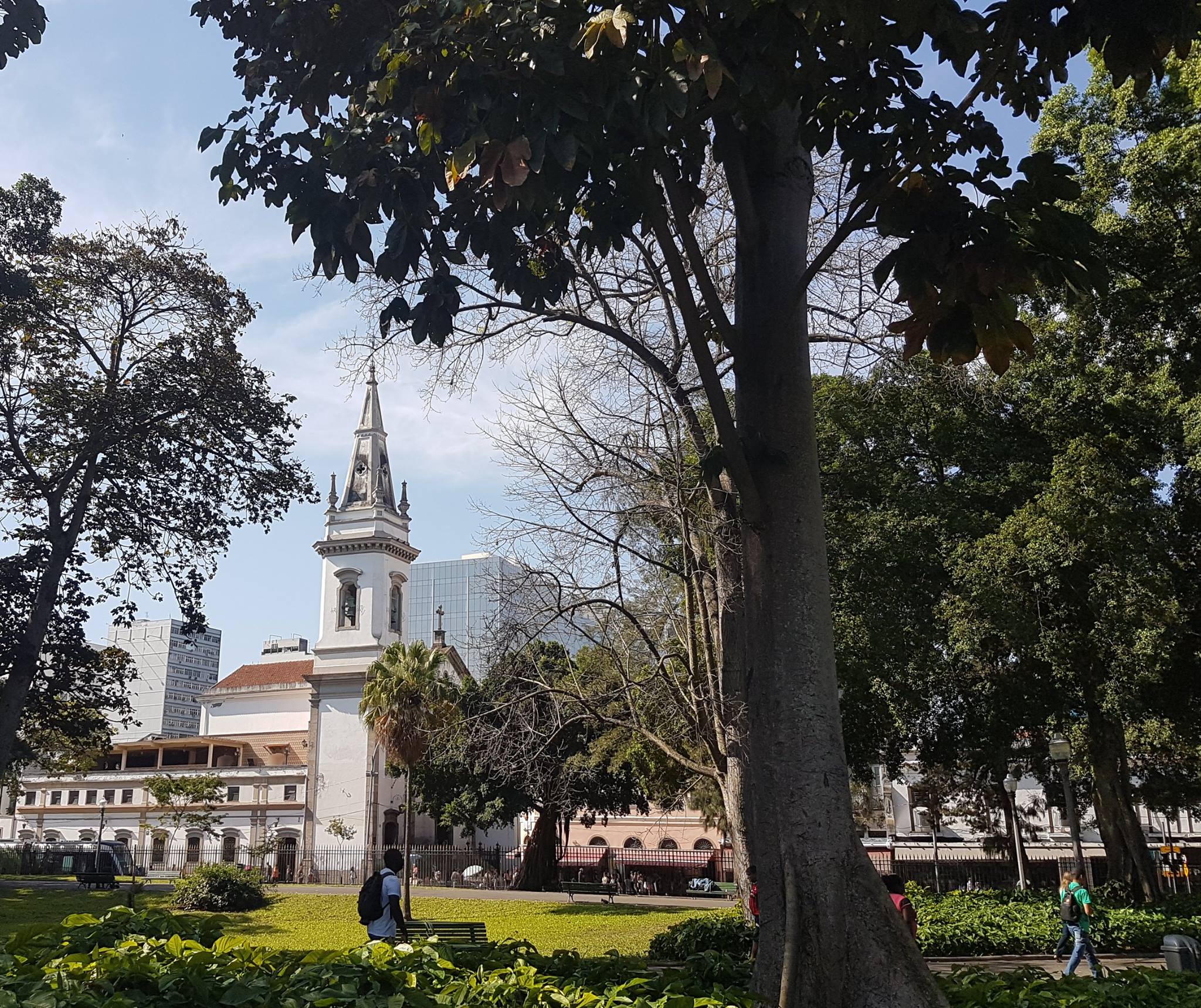 Igreja de São Gonçalo Garcia e São Jorge, erguida em 1756,