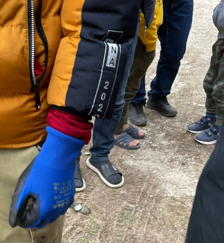 Jornada pela Bósnia: refugiados de chinelo no frio de 8 graus negativos. Foto Janaina Cesar