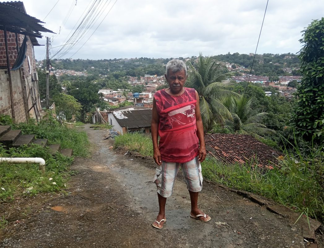 Seu Antônio no Alto da Bondade, em Olinda