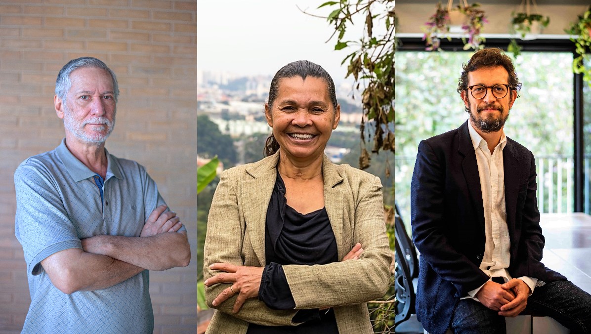 Retratos dos participantes do fórum de regeneração