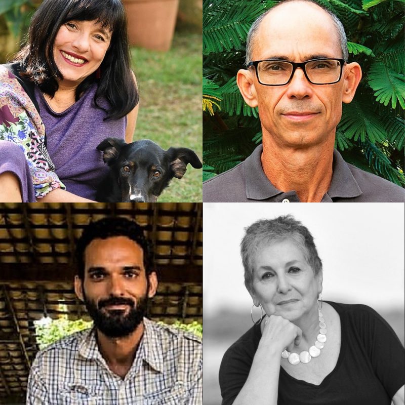Retratos dos participantes do Fórum de Regeneração