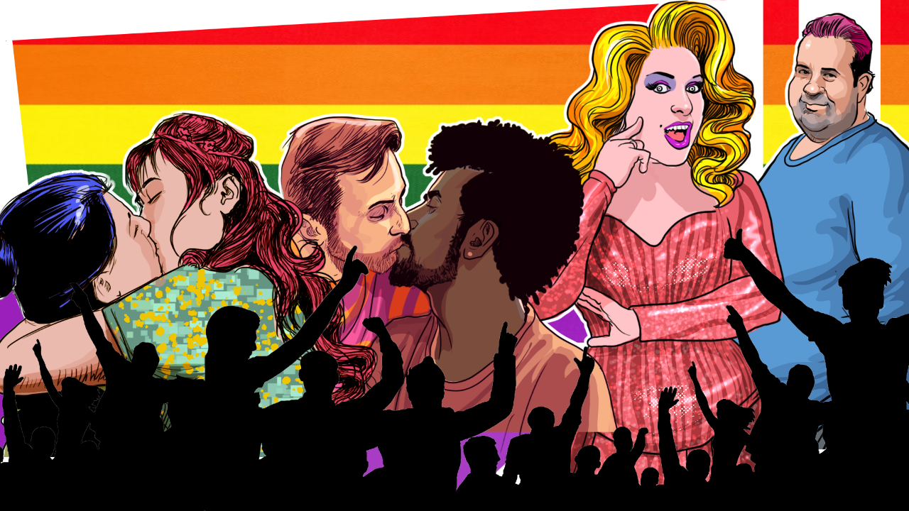 "Eu quero é vida para a gente. Quero beijos, sorrisos, choros de felicidade, alegria, dança, futuro. Amor! Quero amor!" (Ilustração: Claudio Duarte)