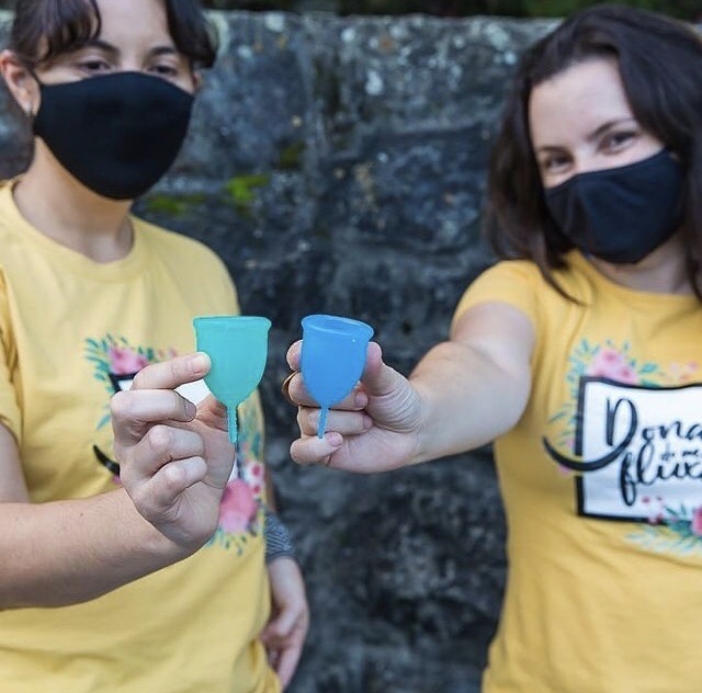 O grupo "Dona do meu Fluxo" já organizou ações no Vale do Jequitinhonha e pelo Xingú. Foto Divulgação