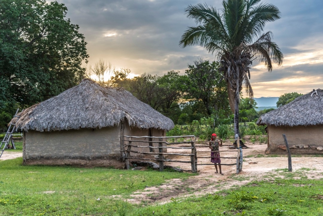 Casa em comunidade do Quilombo Kalunga, em Goiás: território mapeado por meio de georreferenciamento (Foto: André Dib/ISPN)