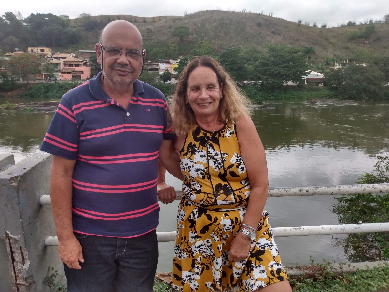 Geraldo e Rita em Três Rios: famílias marcadas pela hanseníase (Foto: Letícia Lopes)