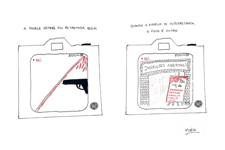 Veículos periféricos: Ilustração Miréia Figueiredo