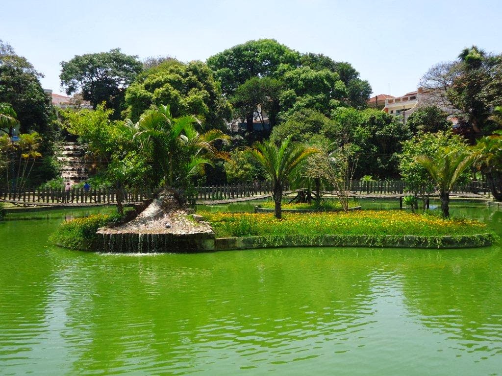 Espaço Verde Chico Mendes em São Caetano do Sul, município paulista no topo do ranking das cidades sustentáveis: das 20 com melhores índices, 18 estão em São Paulo (Foto: Thiago Pardal / Prefeitura de São Caetano do Sul) 