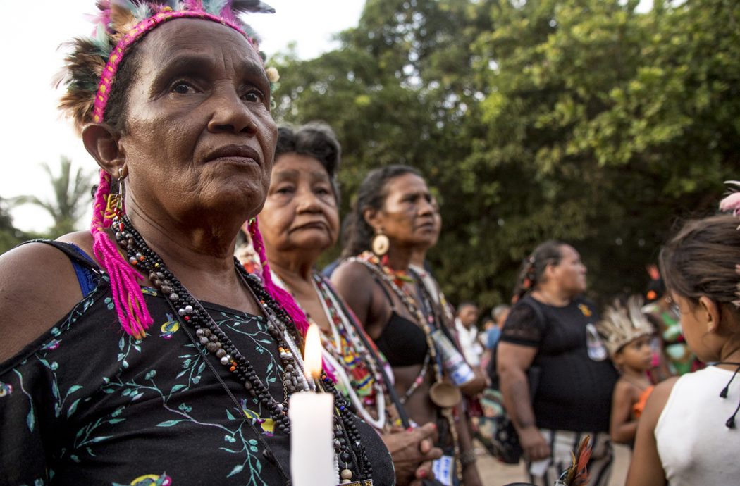 Quebradeiras de coco babaçu reunidas em Penalva, Maranhão: 24 foram mortas em áreas de conflitos no campo brasileiro (Foto: Ana Mendes/Cimi)