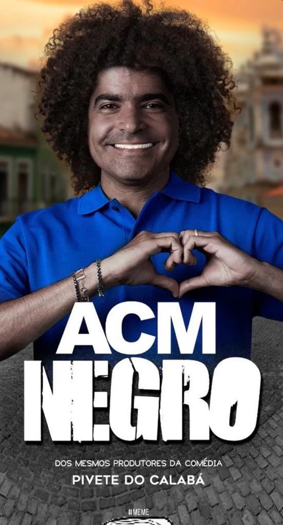 Meme com o "pardo" ACM Neto: mudança de autodeclaração, chuva de piadas nas redes sociais e queda nas pesquisas. Reprodução