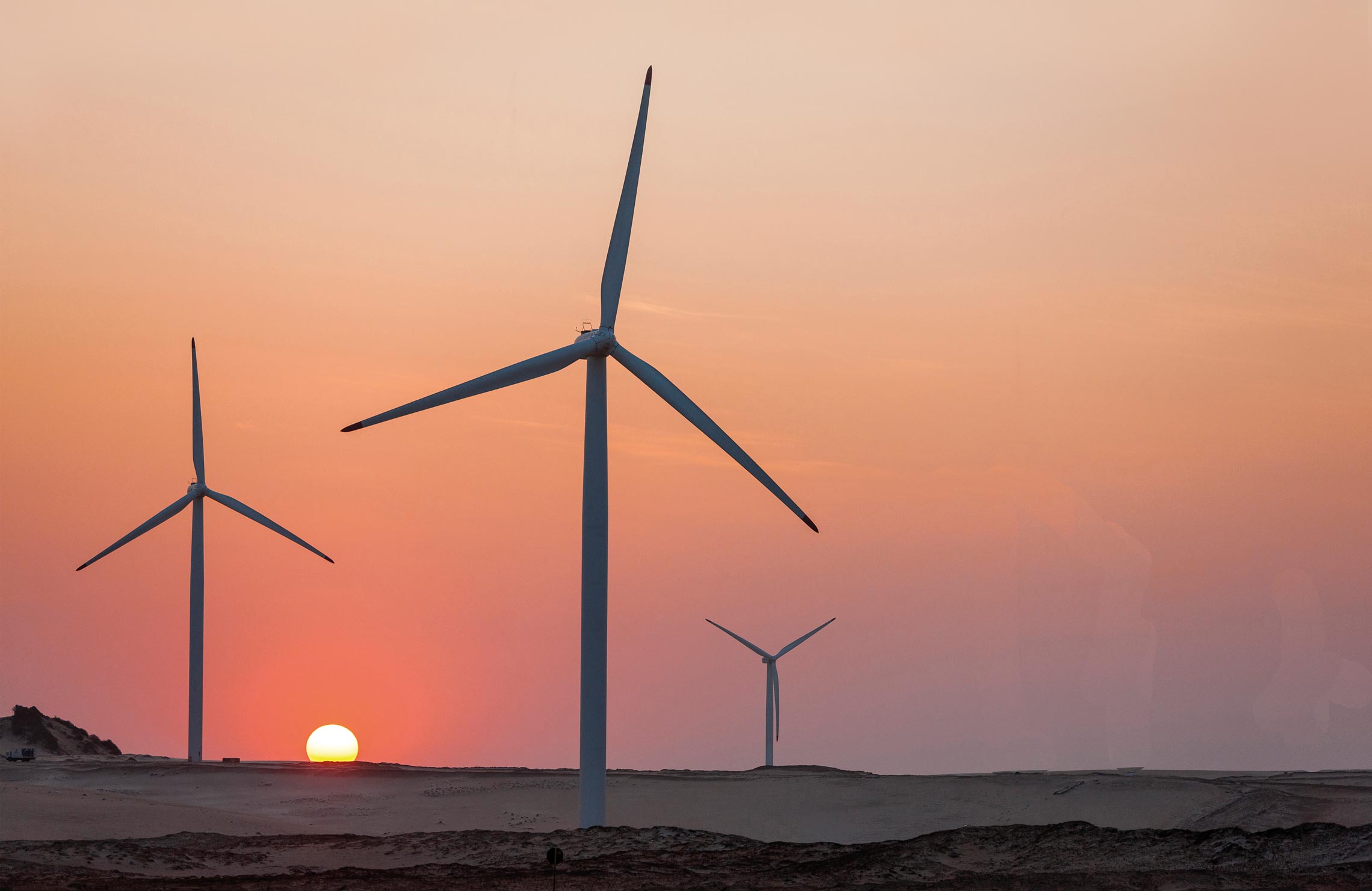 Parque de energia eólica em Aracati, Ceará: pesquisa mostra que eletricidade gerada por vento e sol já é mais de 10% (Foto: EPFL Renováveis / Divulgação)