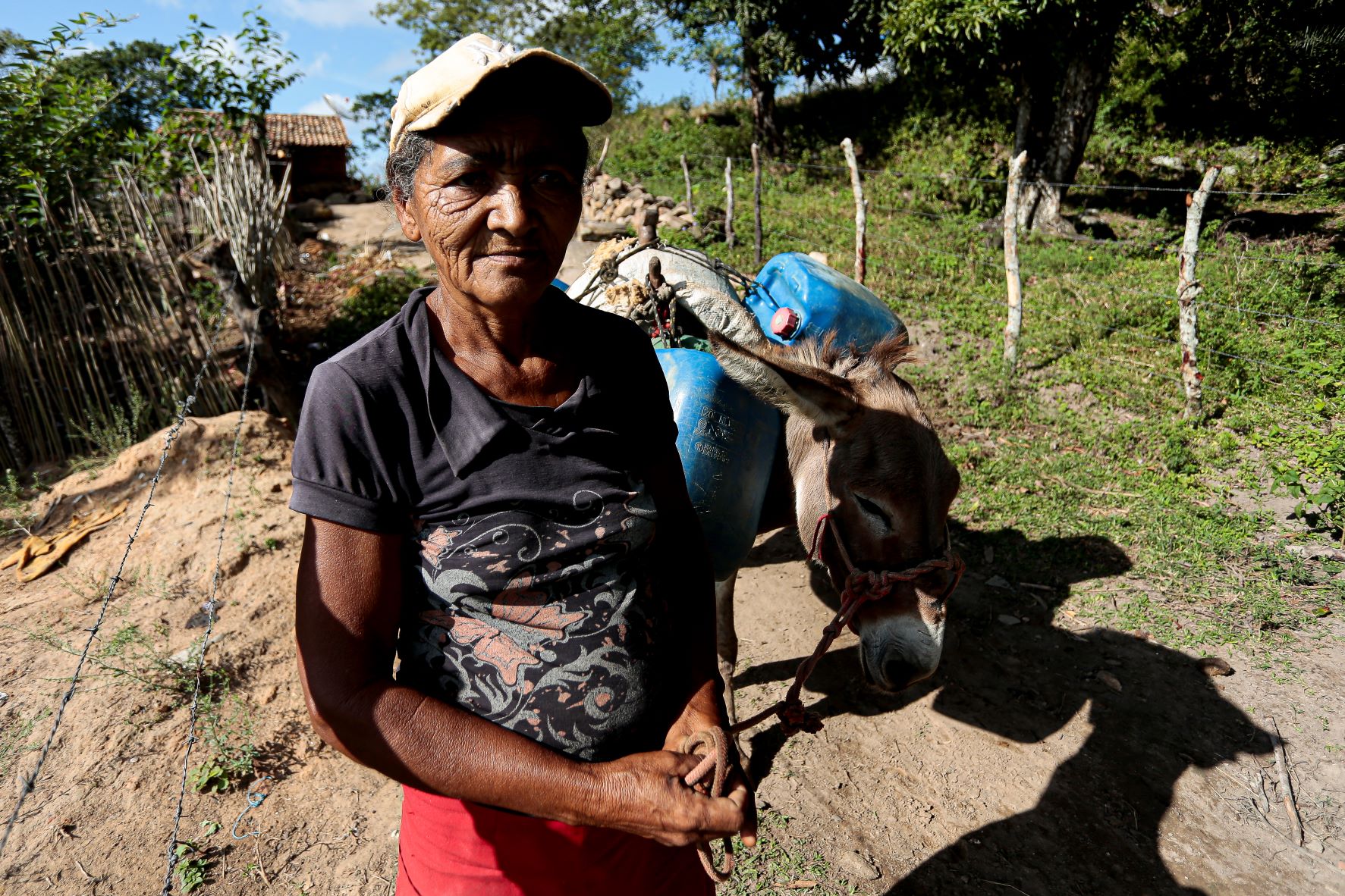 Sem cisterna em busca de água