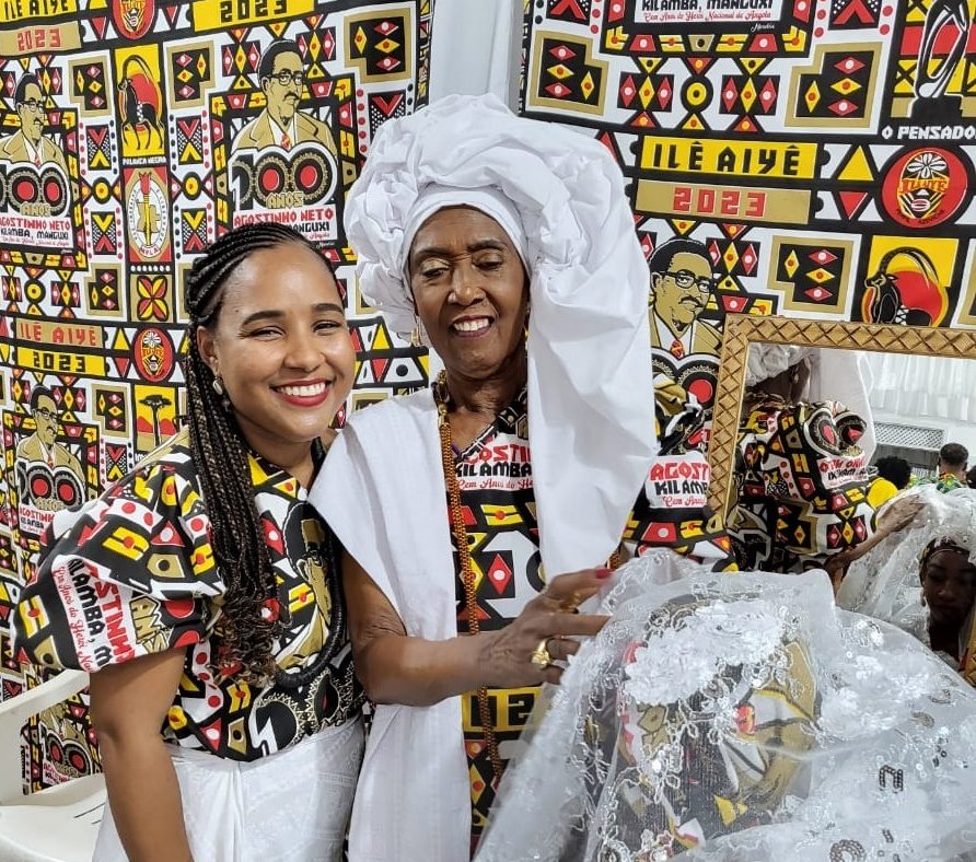 Valéria Lima com a mãe Dete Lima. Valéria cresceu ouvindo as orientações de Hilda e acompanhou o trabalho artístico da mãe. Foto Divulgação